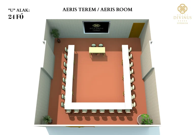 hotel divinus aeris terem u alak elrendezes