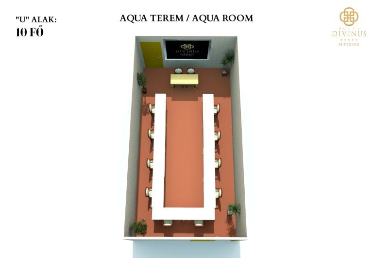 aqua terem u alak 10 fő