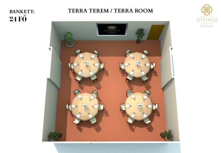terra bankett 24fő