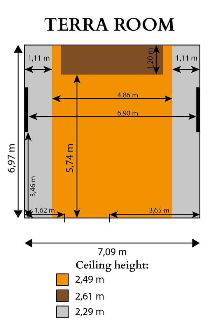 terra room hotel divinus floor plan