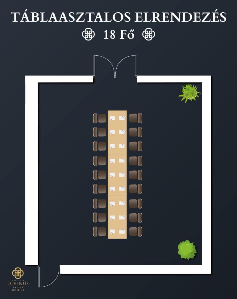 hotel divinus aeris tablaasztalos