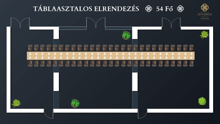 hotel divinus egybe tablaasztalos