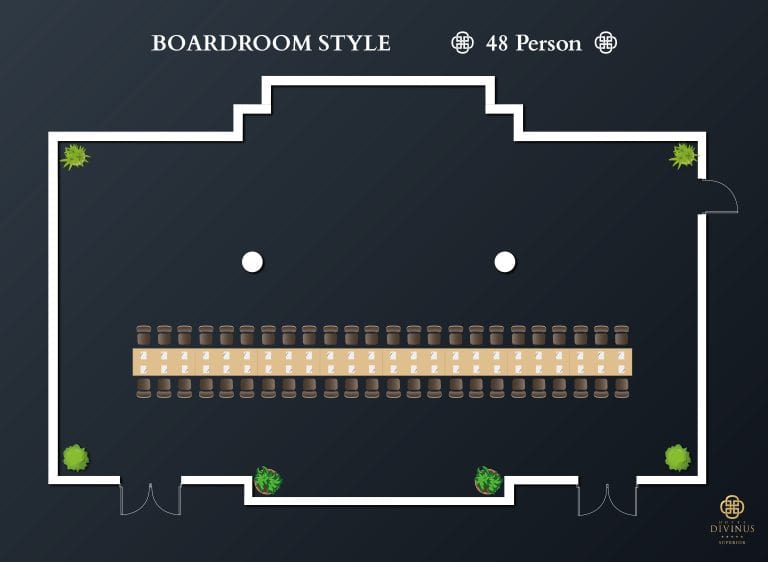 hotel divinus ignis angol tablaasztal