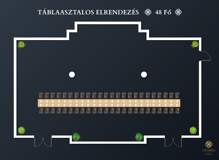 hotel divinus ignis tablaasztalos